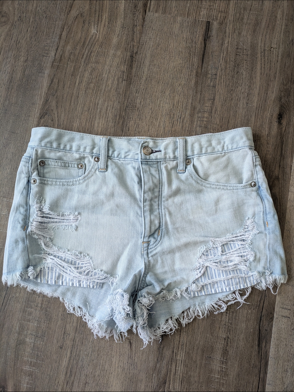 American Eagle Outfitters Vintage Hi-rise Festival Jean Shorts Sz 6